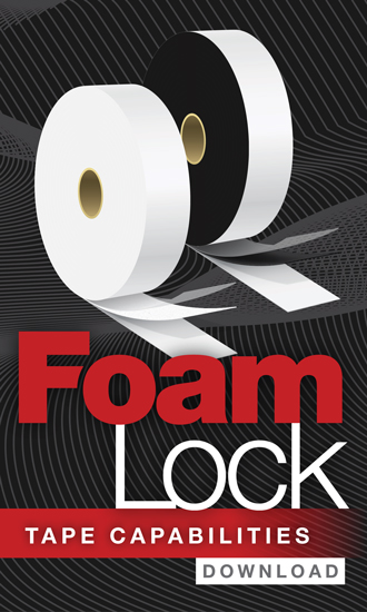 Magnum Tapes & Films Foam Lock PE foam carrier tape capabilities.