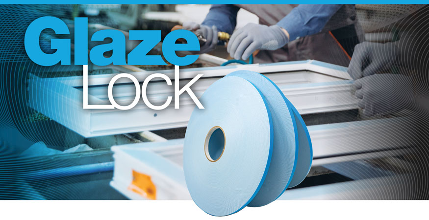 GlazeLock PE window glazing tapes